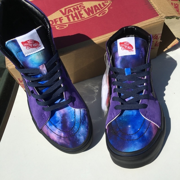💥SOLD💥VANS SK8-Hi "Celestial Royalty" Cosmic Galaxy Sz 7 - Picture 2 of 16